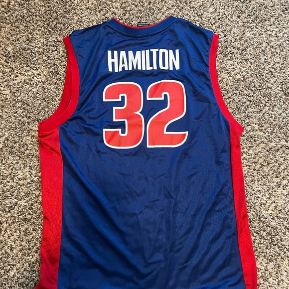 Reebok Shirts Richard Hamilton Detroit Piston Jersey Poshmark